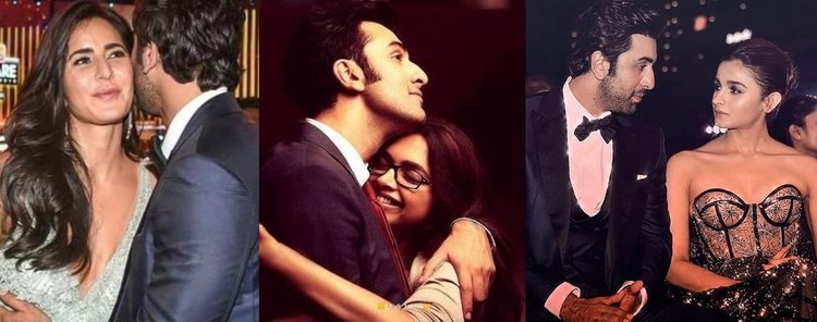 Ranbir kapoor Bollywood Actors With Most Girlfriends