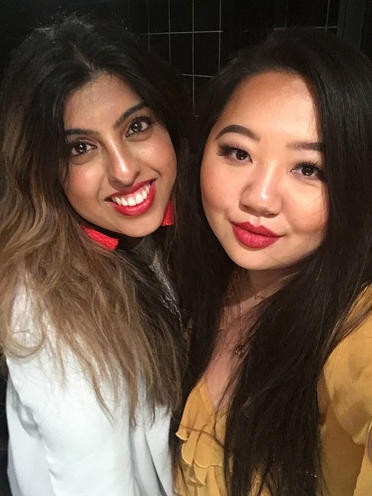Meera Solanki And Chinese Friend Mandy