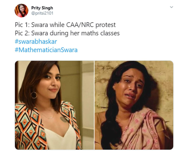 Swara Bhaskar Gets Trolled 2