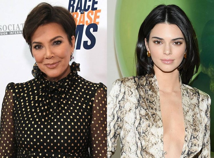 Kendall Jenner Kris Jenner celeb moms and daughters