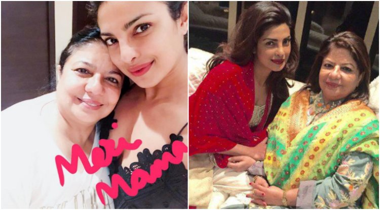 Priyanka Chopra Madhu Chopra celeb moms and daughters