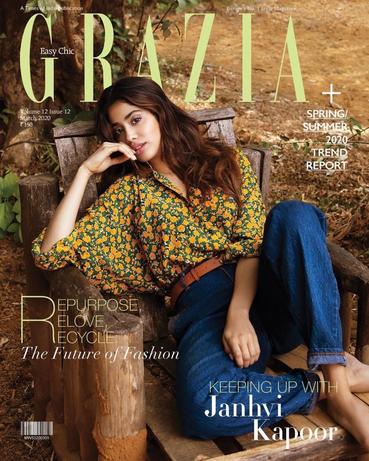 Janhvi Kapoor Magazine Cover