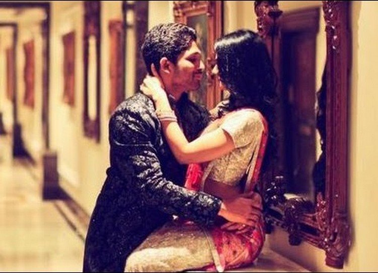 Allu Arjun And Sneha Reddy Personal Photos