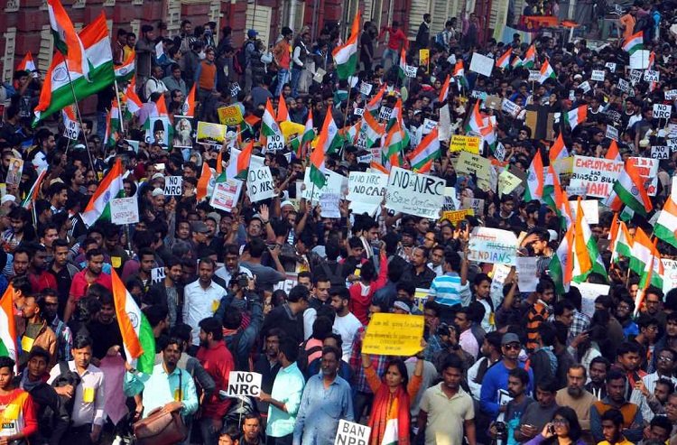 march past in India