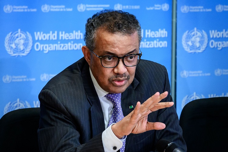 General Tedros Adhanom Ghebreyesus, the WHO director said
