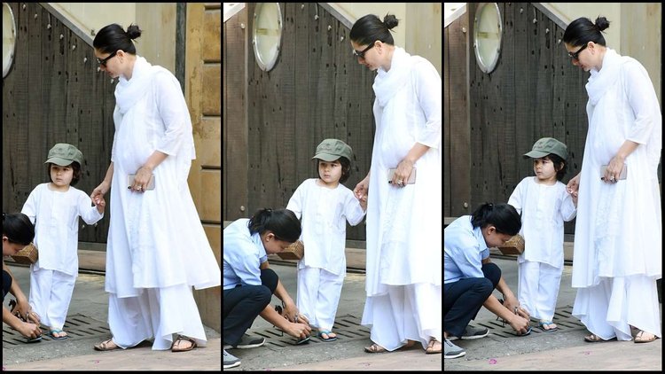 Taimur Ali Khan and Kareena Kapoor