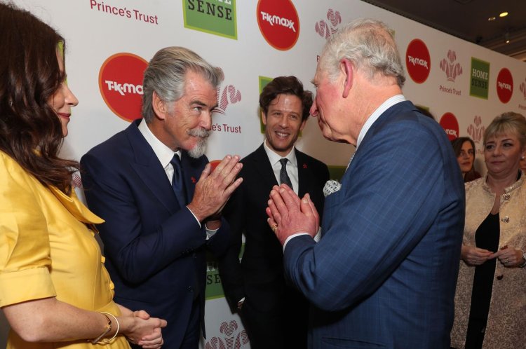 Prince Charles Namaste