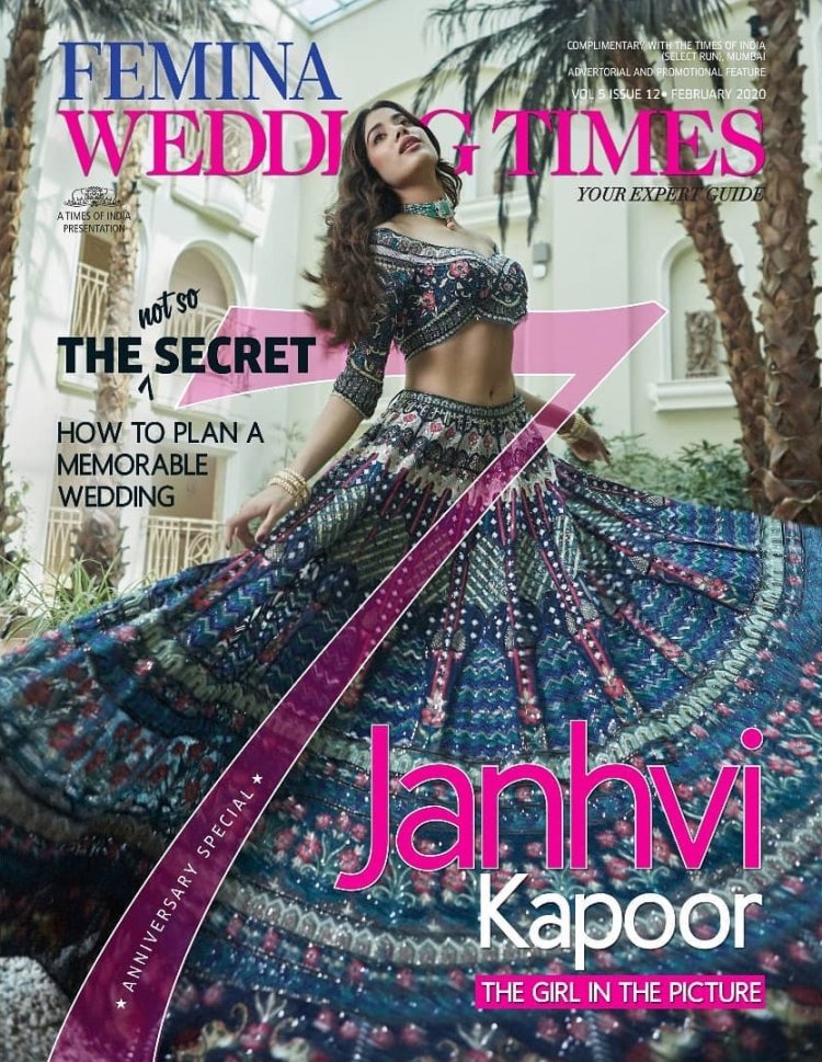 Janhvi Kapoor In Femina Wedding Times 2