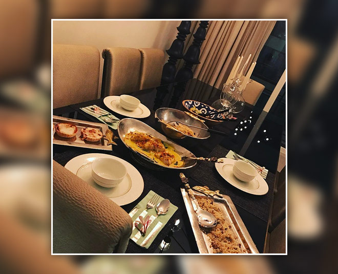 Malaika Arora House Pictures The Dining Space