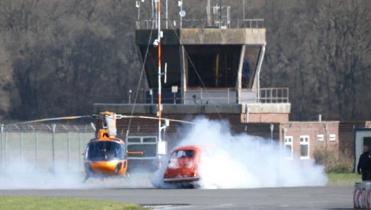 Tom Cruise In Fiat Burnouts