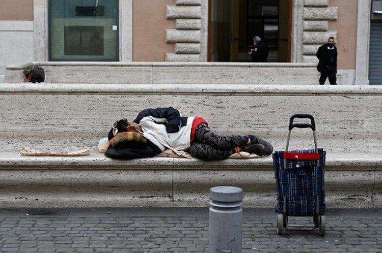 Homeless Italy