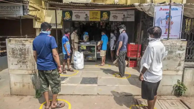 social distancing in Mumbai
