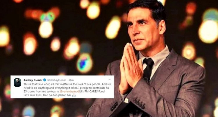 Akshay Kumar donation