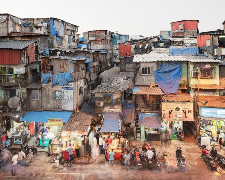 Migrant Workers Quarantine Lockdown Slums In Mumba