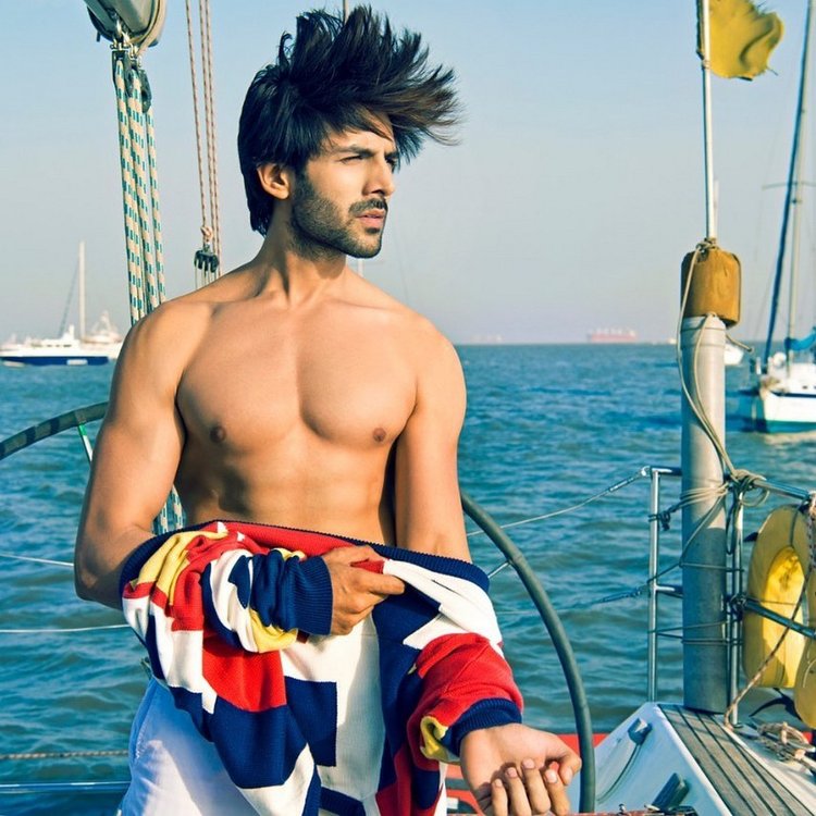 Kartik Aaryan Goes Shirtless With Chic Hairstyle During Lockdown