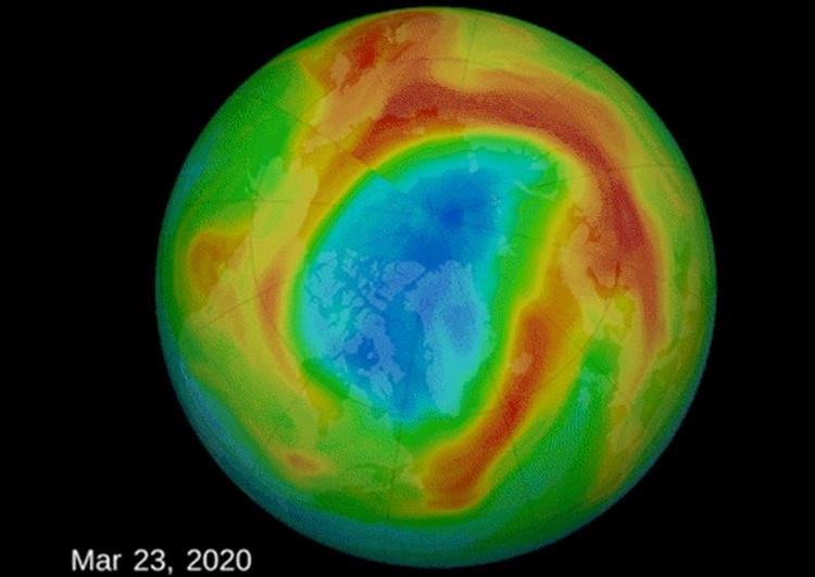 Ozone Layer Arctic Mar