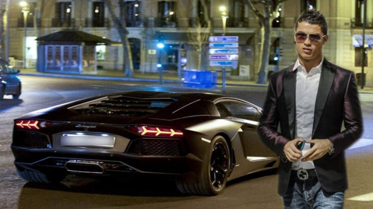 Cristiano Ronaldo Car Amborghini Aventador Lp 700