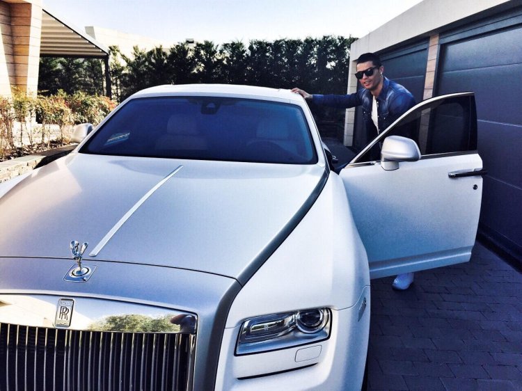 Cristiano Ronaldo Car Rolls Royce Phantom