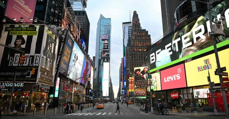 Times Square Coronavirus