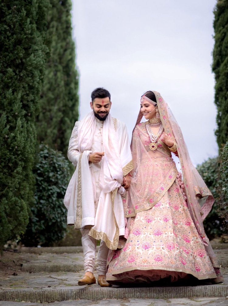 Virat Kohli Anushka Sharma Wedding Anniversary61