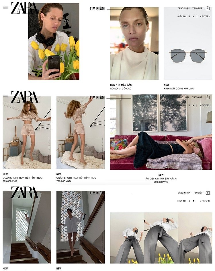 Zara Models Take New Photoshoot Themselves At Home During Pandemic