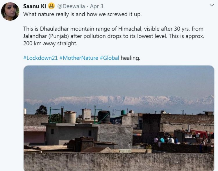 Himalayas Are Visible For Indians 1