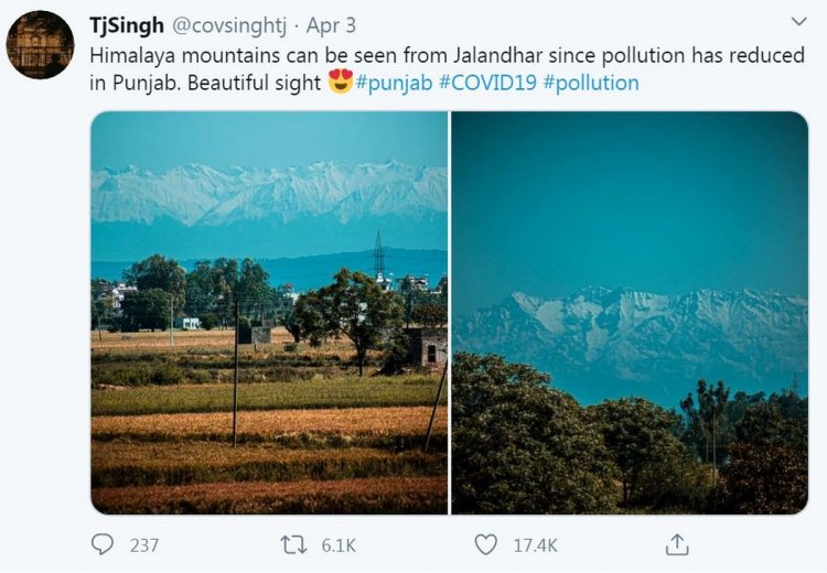 Himalayas Are Visible For Indians 2