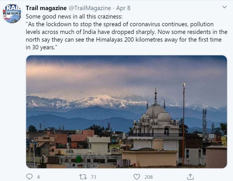 Himalayas Are Visible For Indians 3