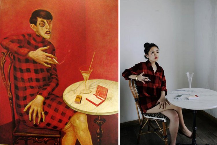 Modern Photo Version Famous Paintings 18