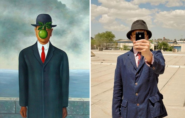 Modern Photo Version Famous Paintings 2
