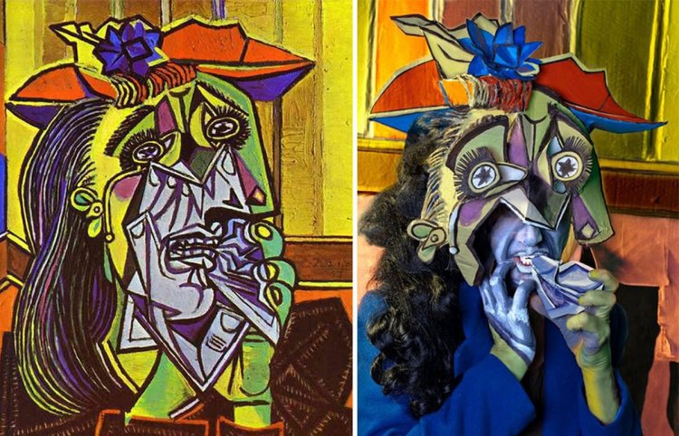 Modern Photo Version Famous Paintings 7