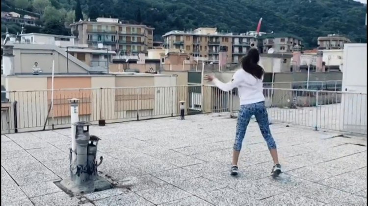 Playing Tennis During Lockdown 2