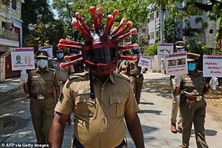 India Covid 19 Mascot