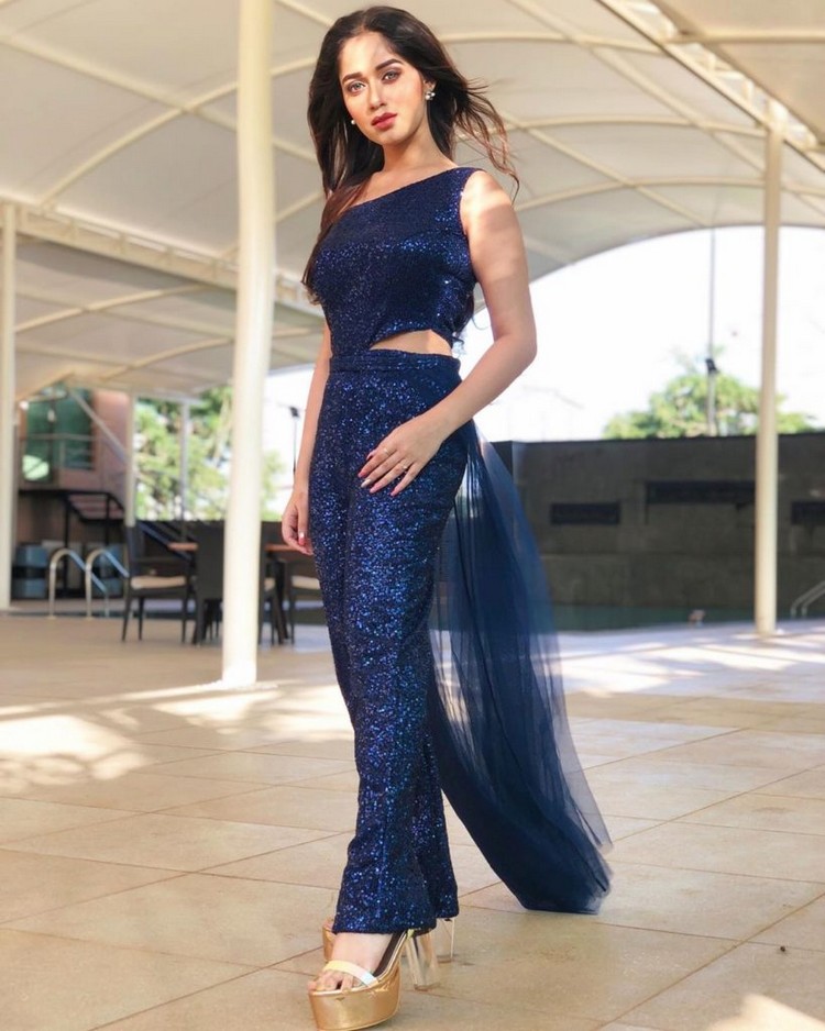 Jannat Zubair Rahmani Sequin Dress