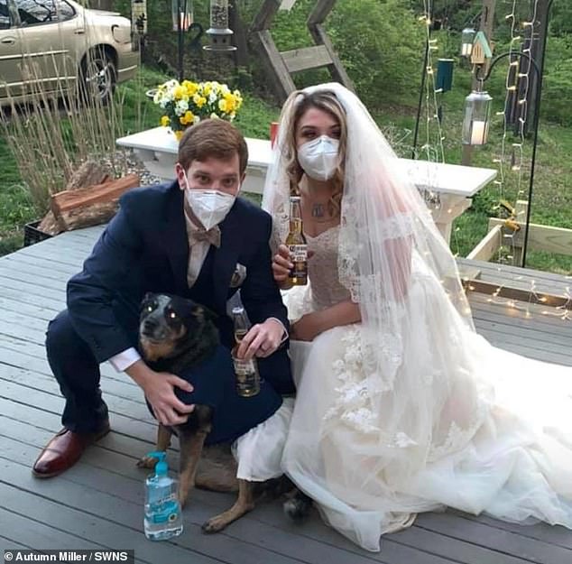 Couple Wedding Coronavirus Lockdown