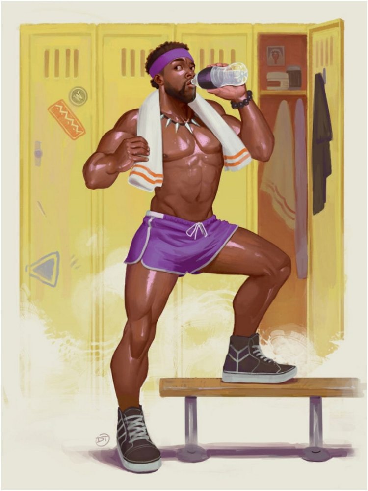 Black Panther Pinup