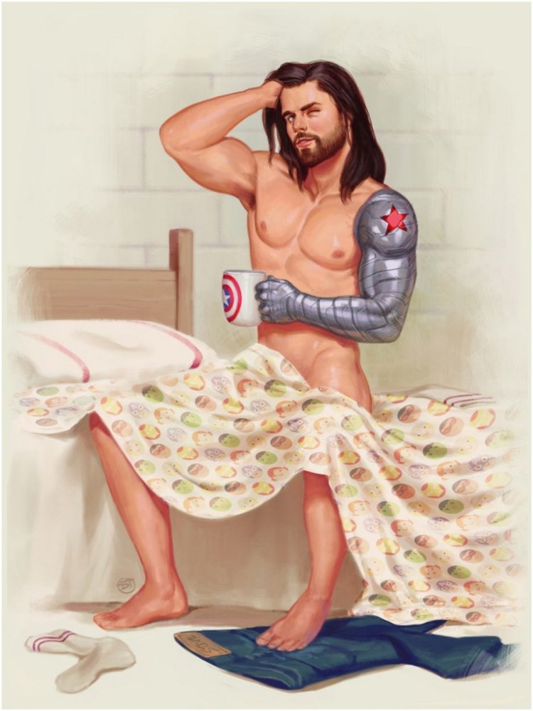 Bucky Barnes Pinup