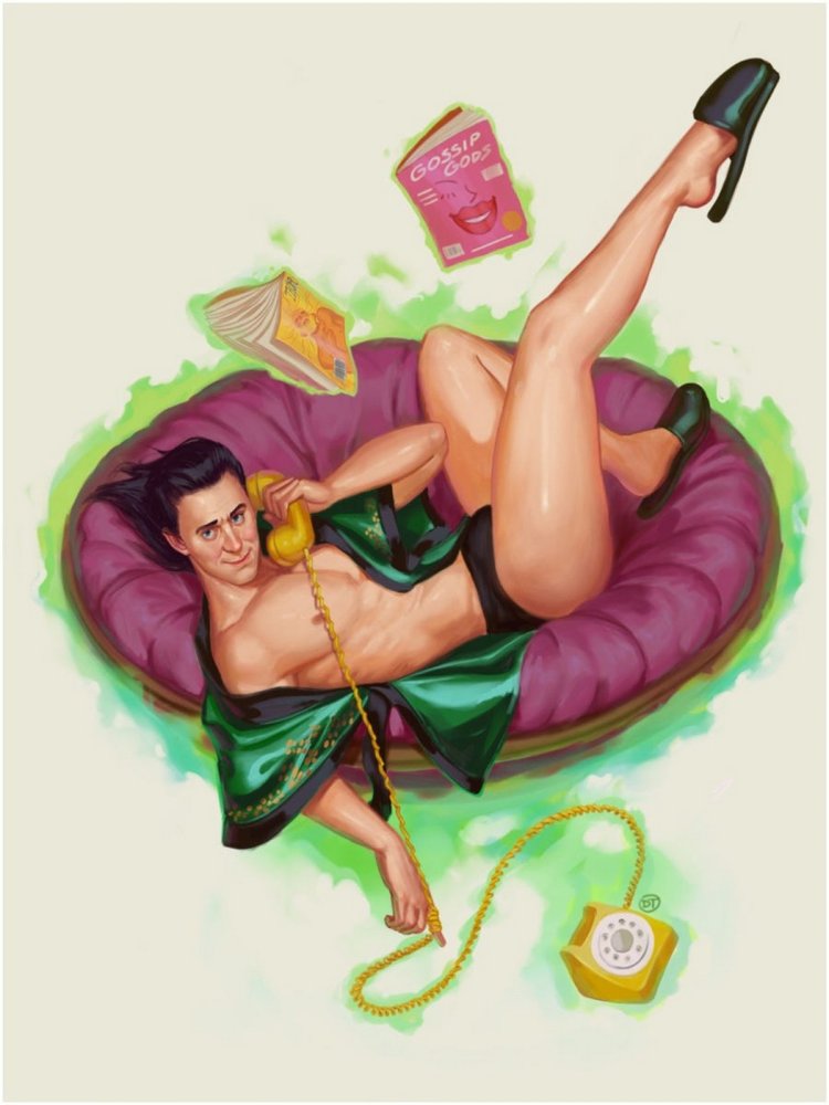 Loki Pinup