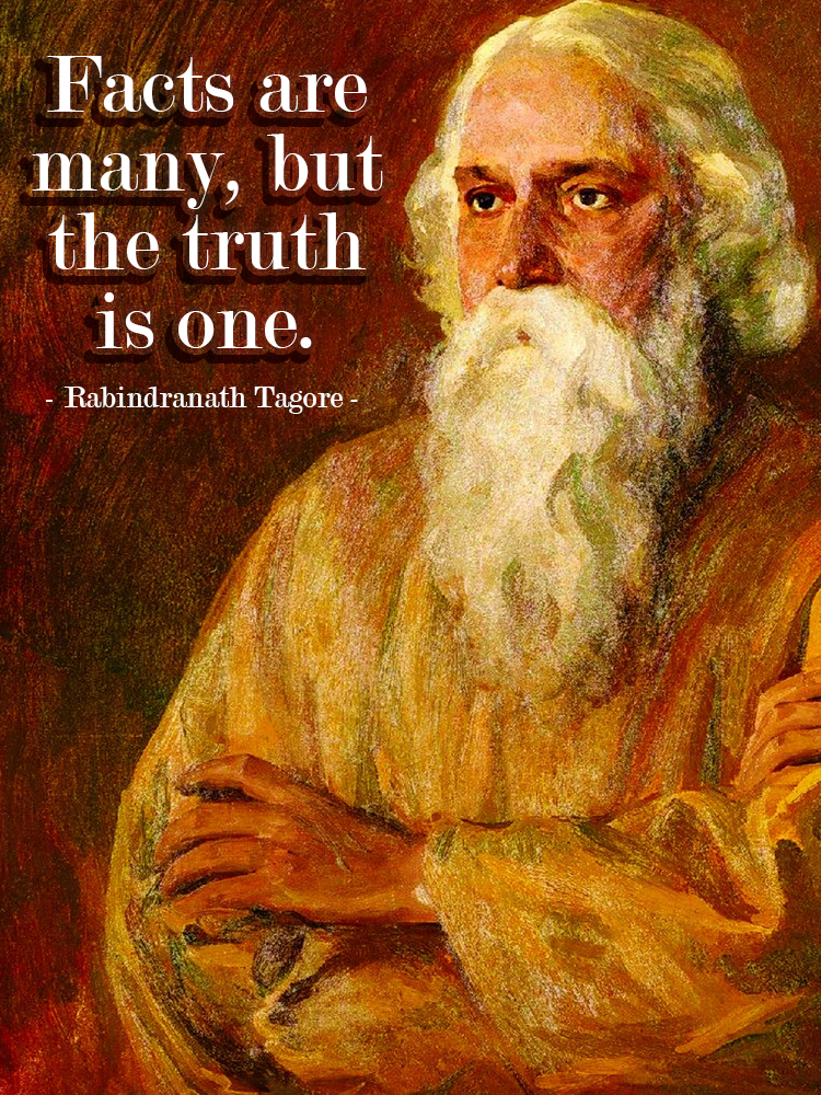 Quote Rabindranath Tagore Jayanti 2020