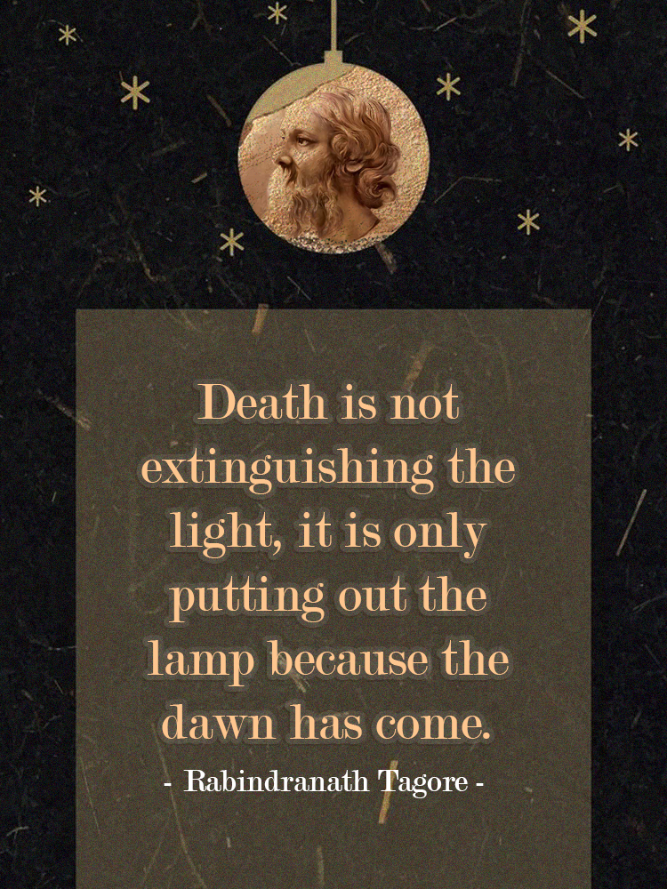 Quote Rabindranath Tagore Jayanti 2020