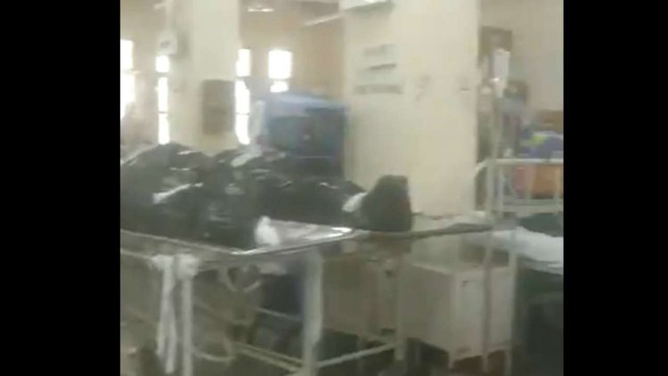 Overcrowded Hospital Makes Patients Lie Next To Bo