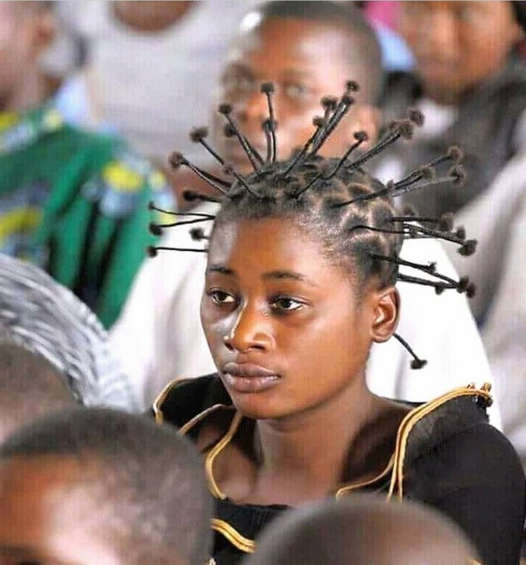 Coronavirus Hairstyle Photo
