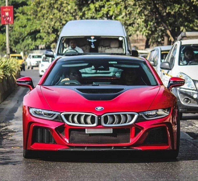 Sachin Tendulkar Bmw I8 Car