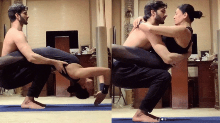 Sushmita Sen Hot Workout Boyfriend