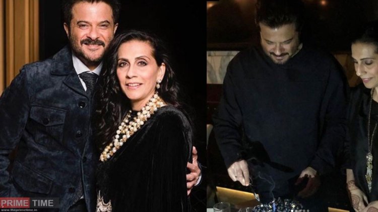Anil Kapoor And Sunita On Wedding Anniversary