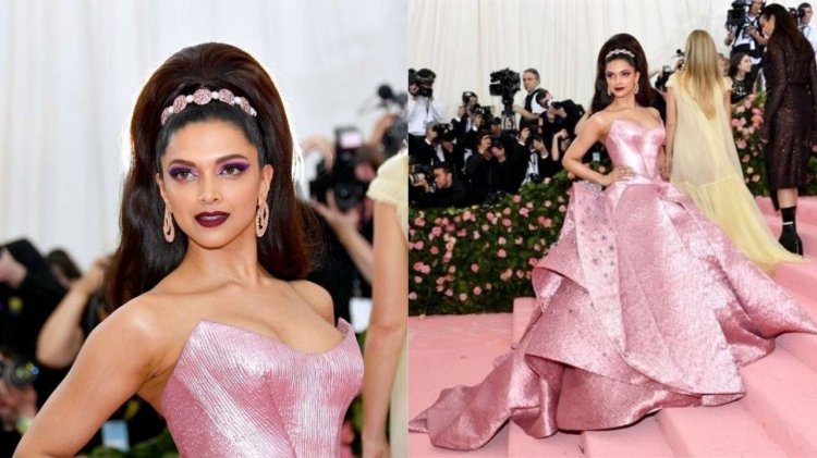 Deepika Padukone Met Gala look