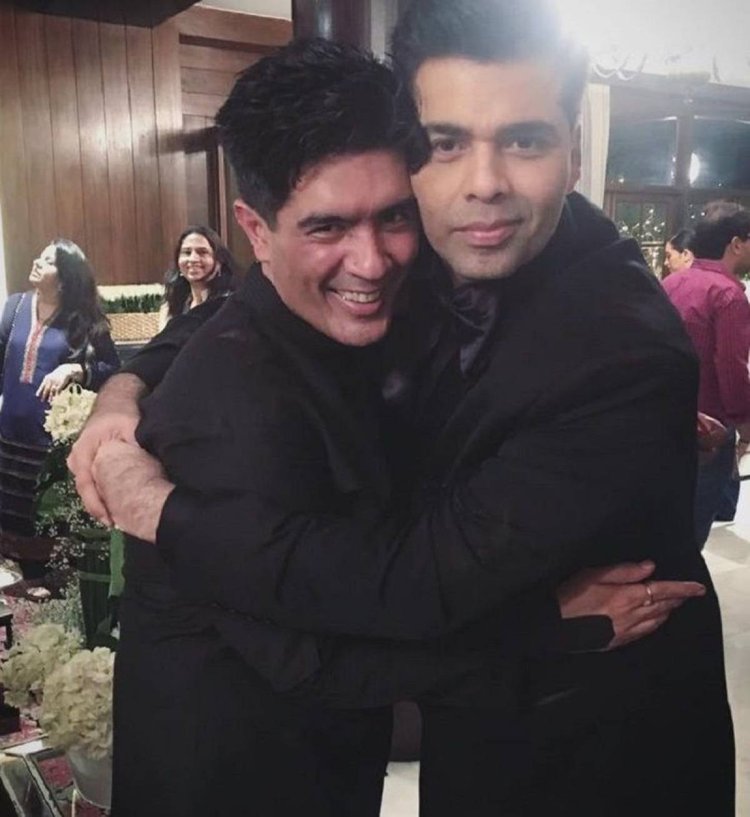 Karan Johar And Manish Malhotra