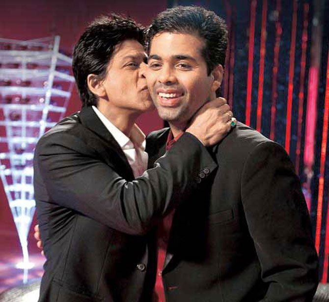 Karan Johar And Sah Rukh Khan