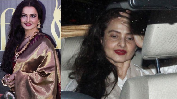 Rekha Actress Without Makeup