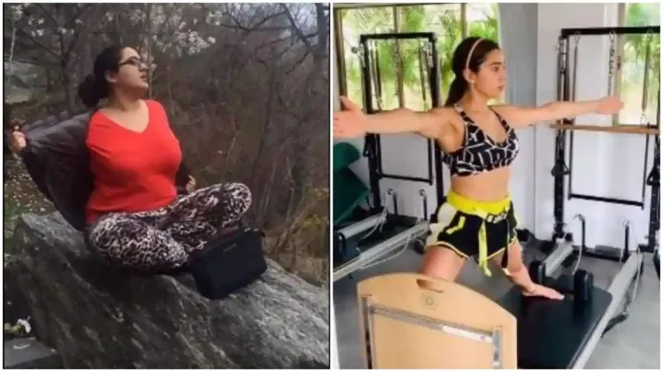 Sara Ali Khan funny transformation video